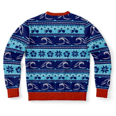 Surfing Swells Christmas Sweater – Funny Ugly Holiday Sweatshirt