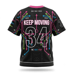 The Next Play Mesh Football Jersey Inspired by Zoom Freak 1 EYBL Jersey