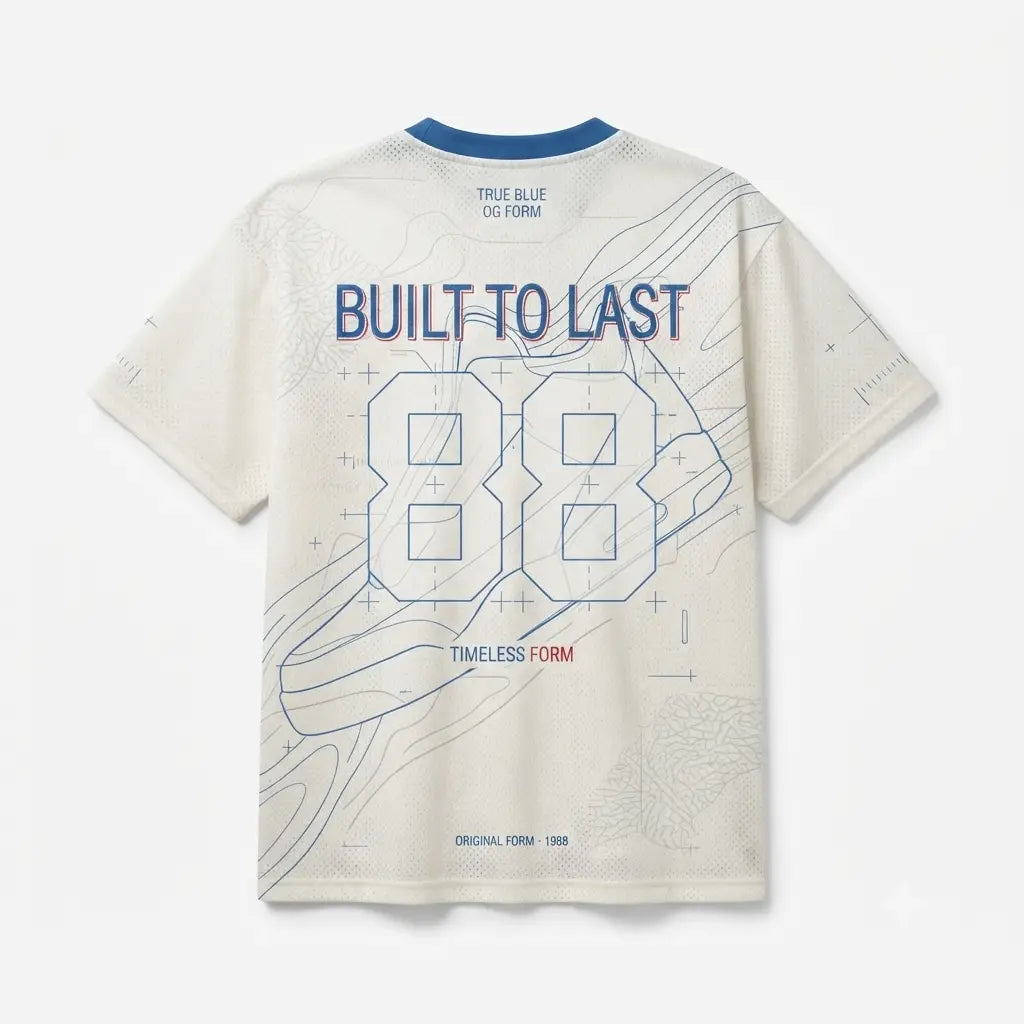 Reveal Your Rare Mesh Football Jersey Inspired by Air Jordan 4 Rare Air - Tour Yellow Jersey