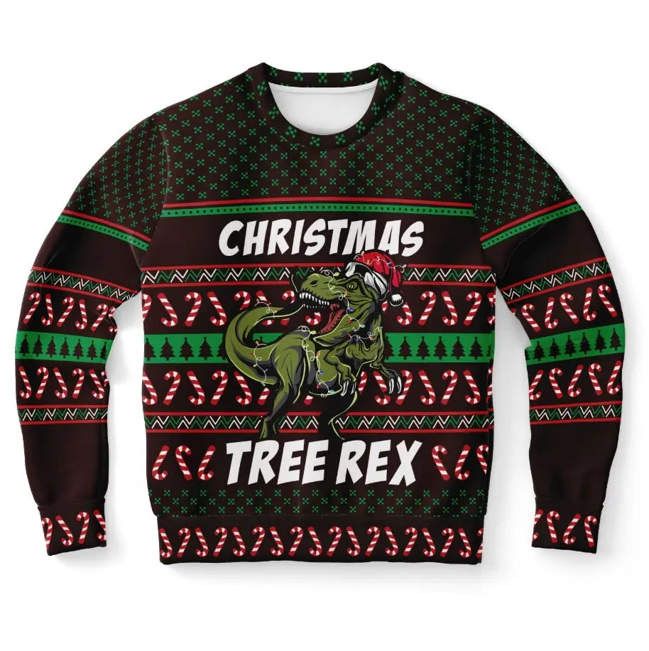 Christmas Tree Rex Ugly Christmas Sweater