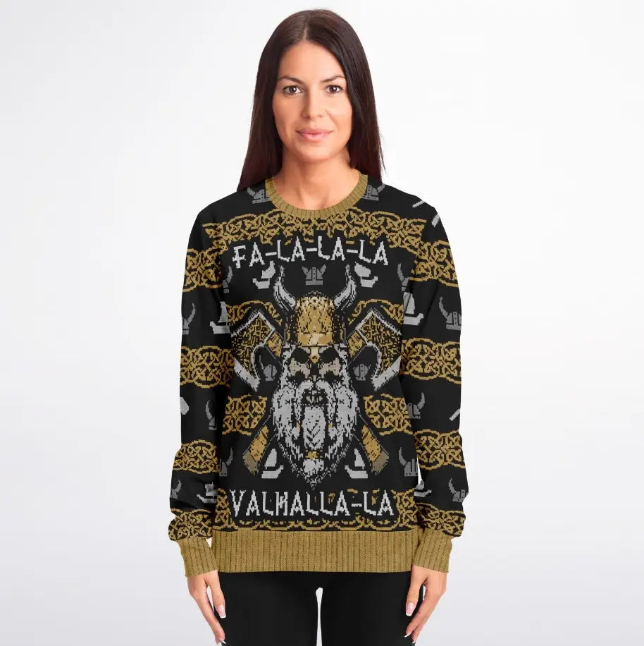 Valhalla Ugly Christmas Sweater