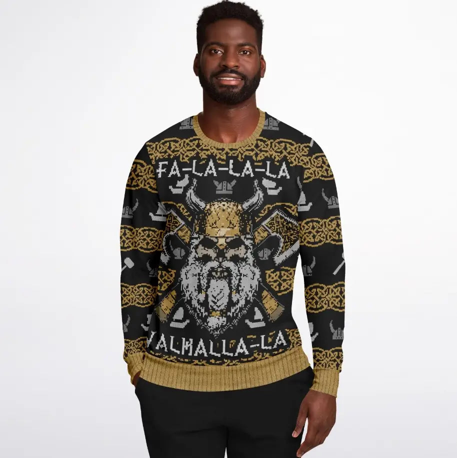 Valhalla Ugly Christmas Sweater