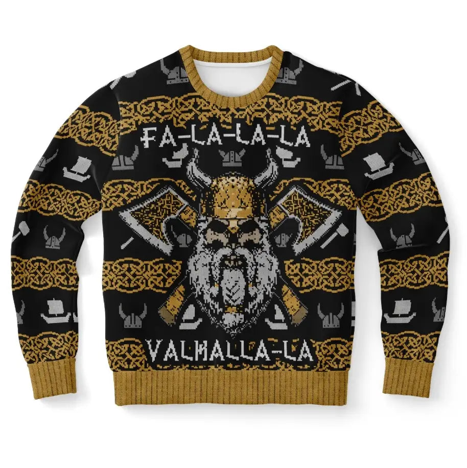 Valhalla Ugly Christmas Sweater