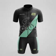 Velocity 356 Men’s Short Sleeve Cycling Jersey Set – All-Over Print  MCJSS3502