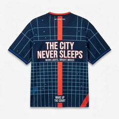 Wake Up The Court Mesh Jersey Inspired by Awake NY x Air Jordan 6 Blueberry Jersey