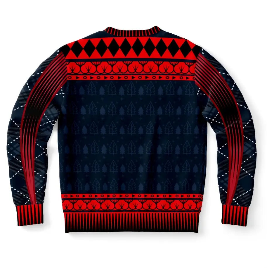 'We Wish You Nothing Butt' Funny Ugly Christmas Sweater