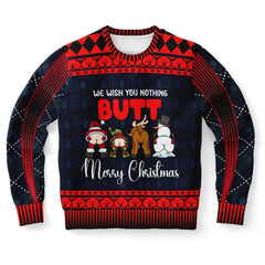 We Wish You Nothing Butt Ugly Christmas Sweater