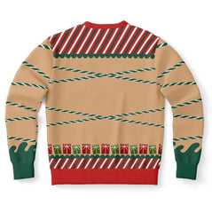What Happens on Santa's Lap Ugly Christmas Sweater