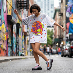 Why Choose One Mesh Jersey Matching Air Max 95 Big Bubble "Greedy" White and Medium Ash Jersey